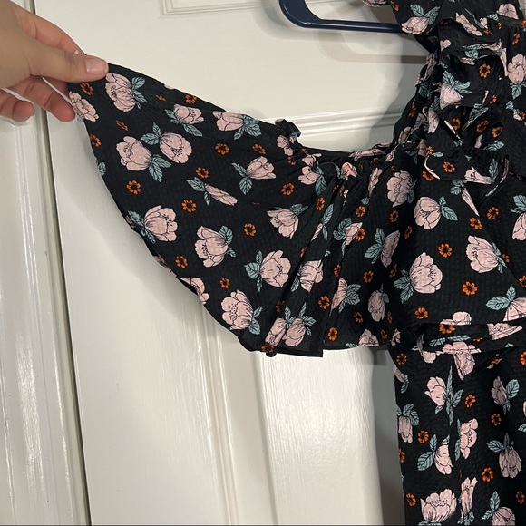 Rebecca Taylor Silk floral print blouse - Picture 3 of 7